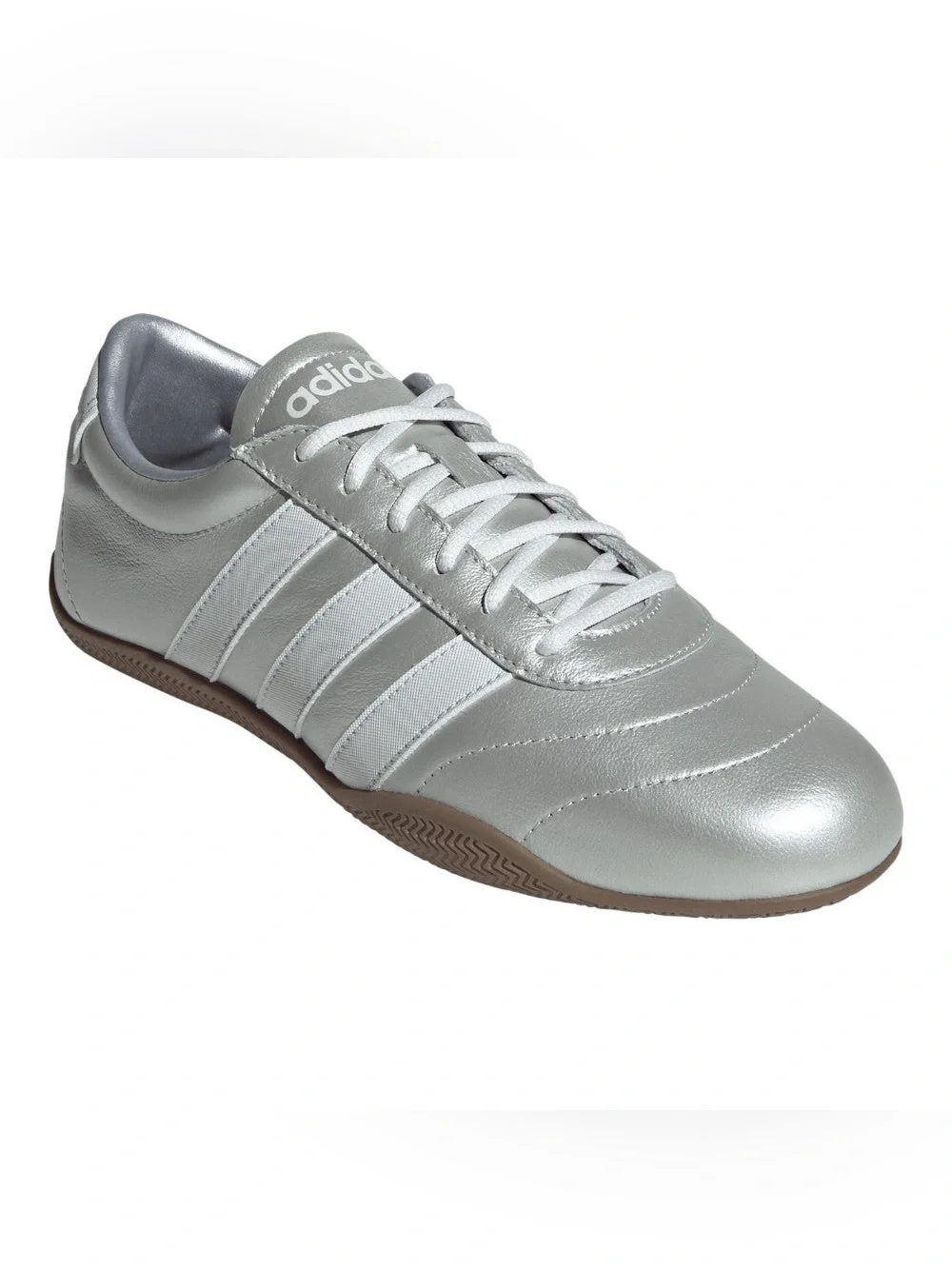 🆕 adidas Women’s Grand Court LO Metallic Silver Sneakers Size 9 NWT